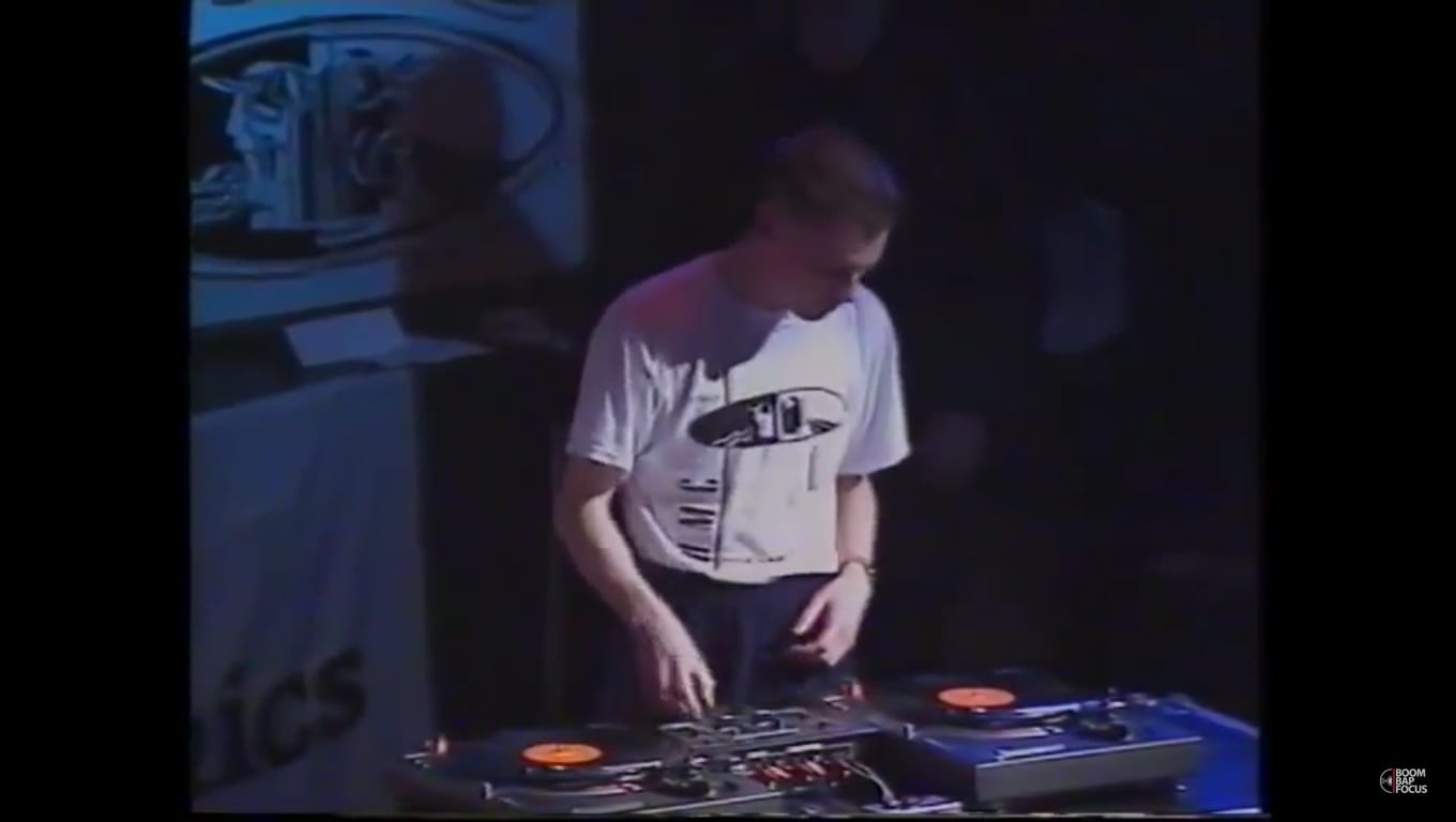 DJ Trix 1990 UK DMC Finals