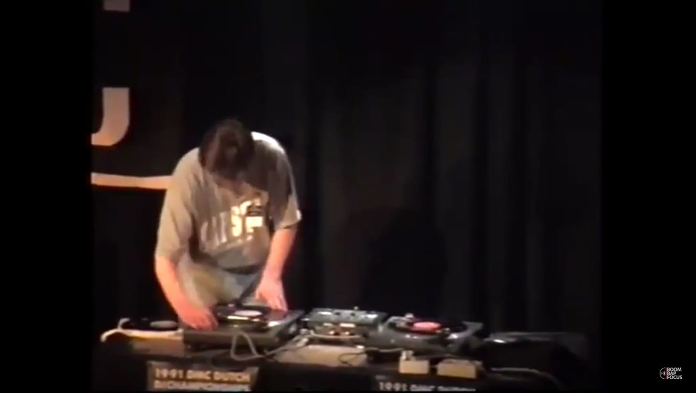 DJ Rampage DMC Dutch DJ Championships 1991