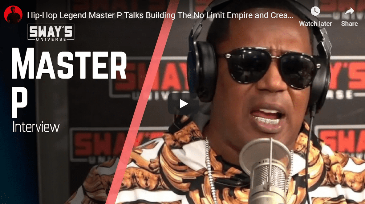 Hip-Hop Legend Master P Talks Building The No Limit Empire and Creating New Opportunities